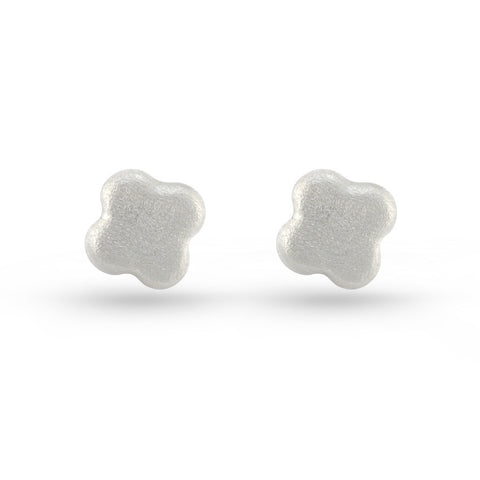 Oxidised Silver Rose Flower Ear Cuffs No Piercing